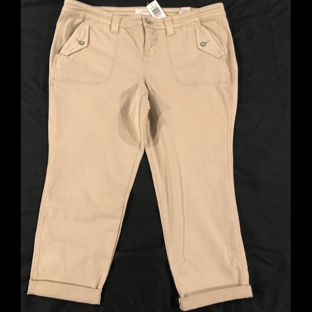 Torrid Military Crop NWT size 20